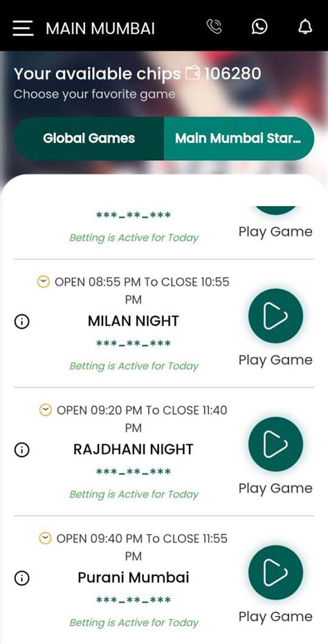 mumbai starline matka app|Main Mumbai .